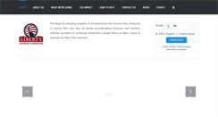 Desktop Screenshot of libertylearning.org